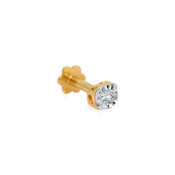 Dainty Diamond Nose Pin