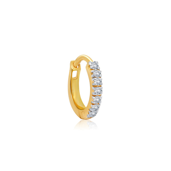 Divine Seven Diamond Nose Ring