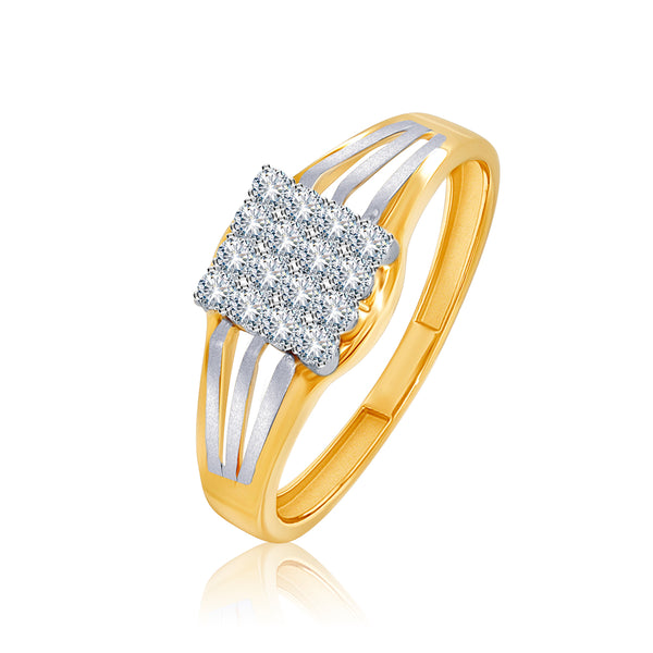 Graceful Men's Diamond Ring