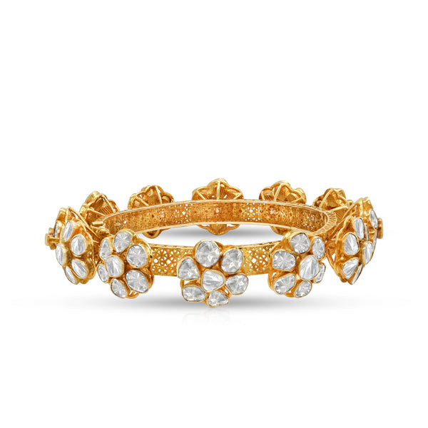 Majestic Pacheli Polki Bangles