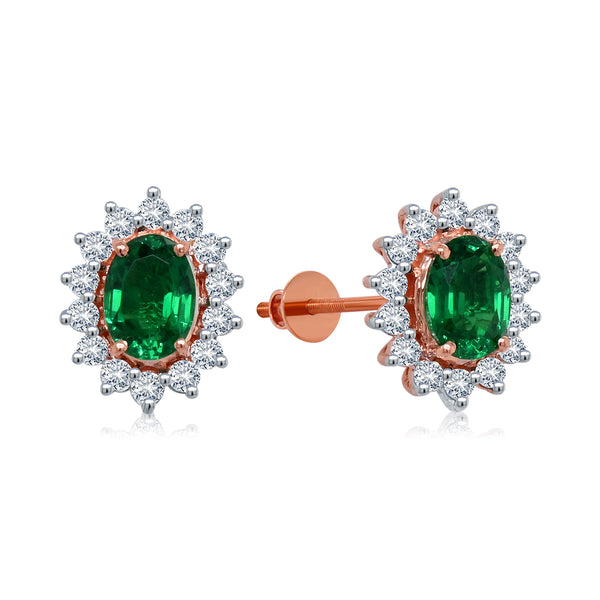 Nature's Grace Diamond Earrings