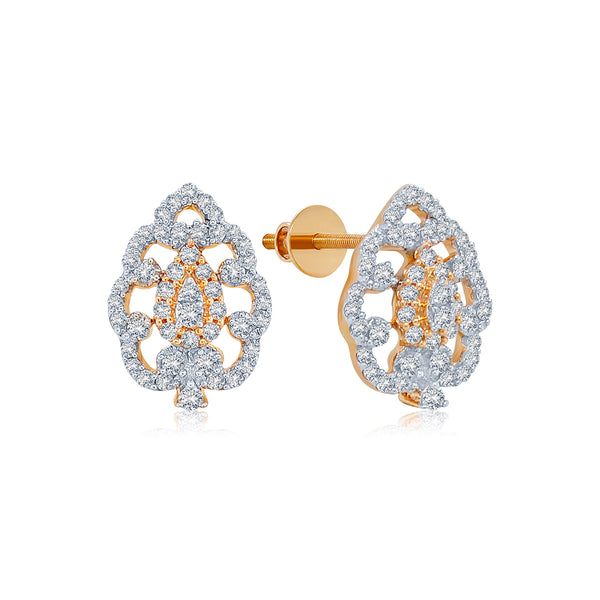 Nature's Grace Diamond Earrings