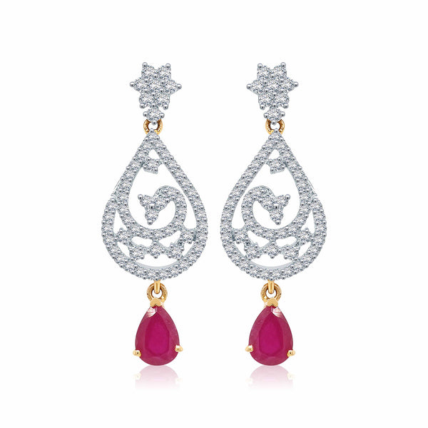 Charismatic Drop Diamond Earrings
