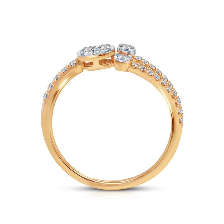 Elemental Diamond Ring in 14kt Yellow Gold | Classic Elegance ...