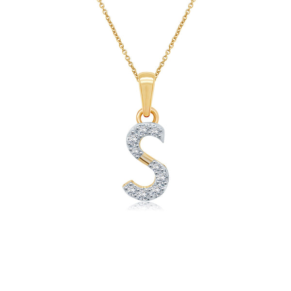 Splendid ‘S’ Diamond Pendant