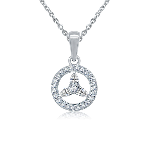 Versatile Diamond Pendant