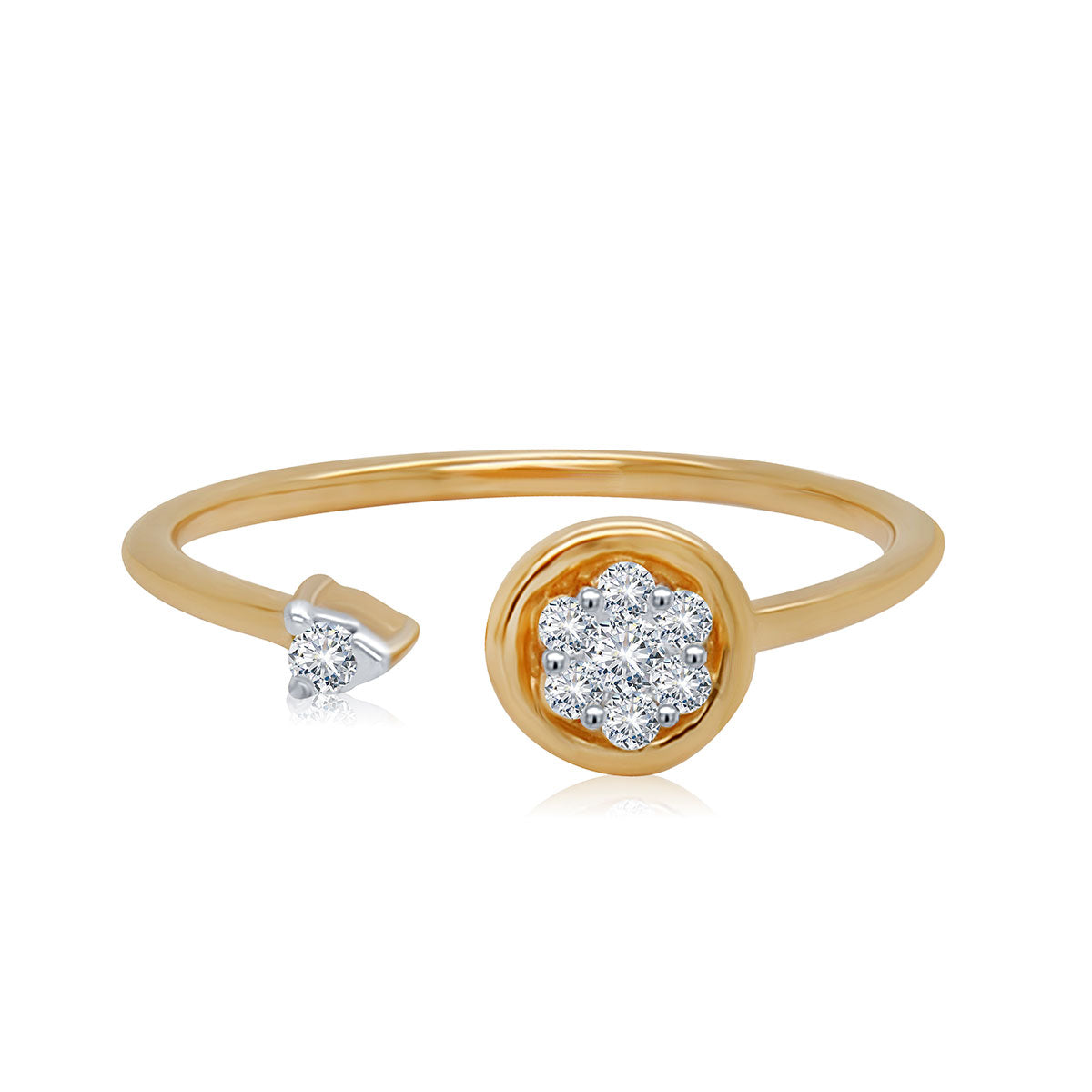 Tanishq Gold and Diamond Finger Ring Price Starting From Rs 17,990/Unit |  Find Verified Sellers at Justdial