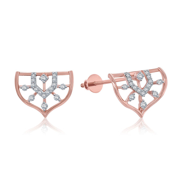 Crown Diamond Studs