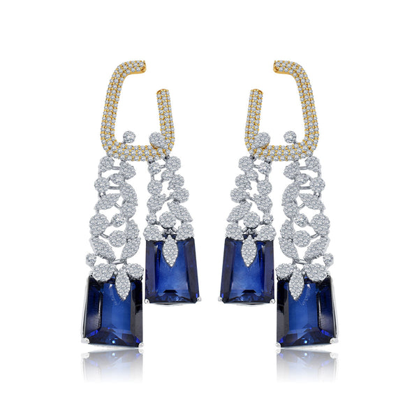 Exquisite Starry Diamond Earrings