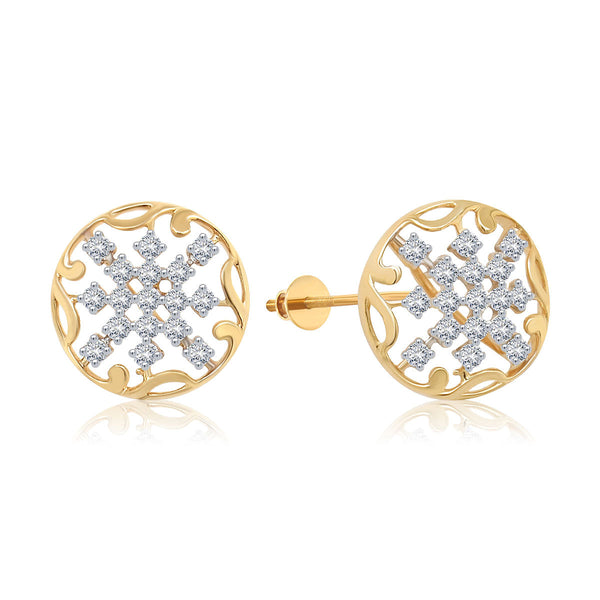 Halo Diamond Studs