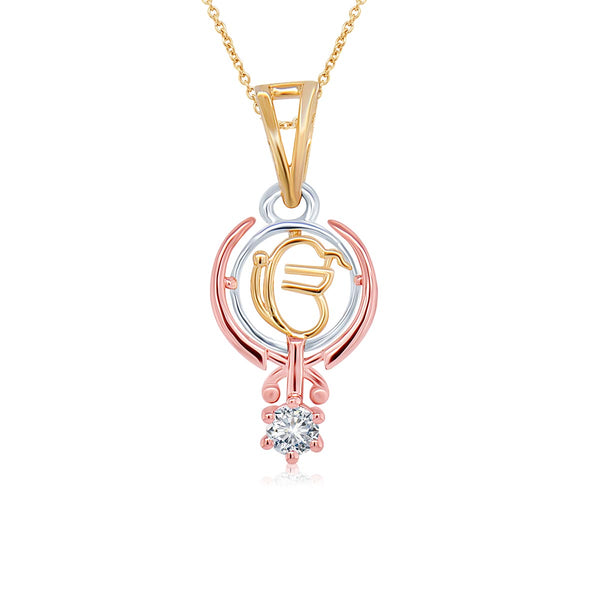 Khanda Diamond Pendant