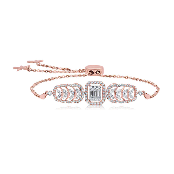 Modern Elegance Diamond Bracelet