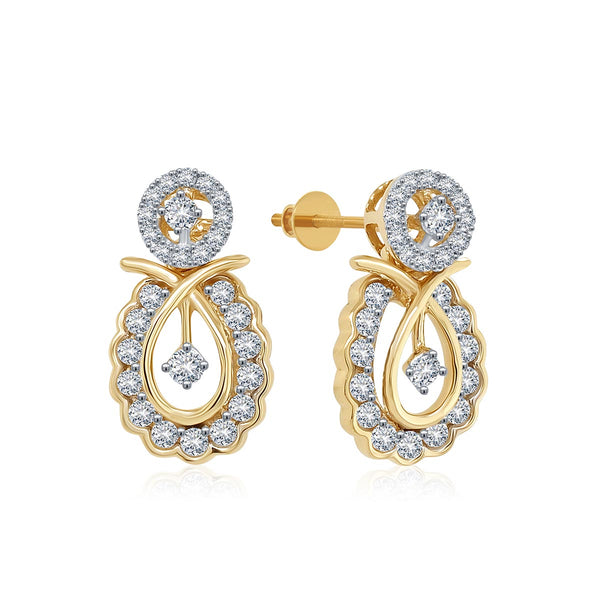 Reconceptualized Diamond Earrings