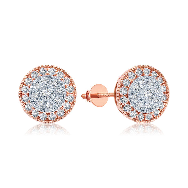 Surreal Diamond Stud Earrings